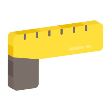 L ölçeğinde düz tasarım simgesi 