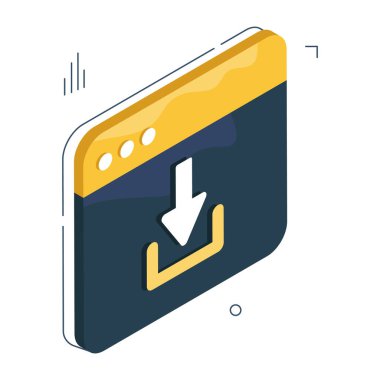 Web kurulumunun yaratıcı tasarım simgesi 