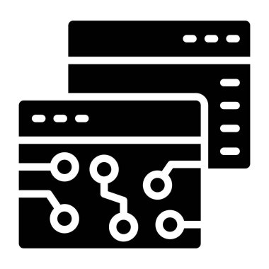 Web sitelerinin moda tasarım simgesi 