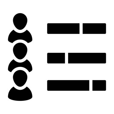 Katı tasarımda çalışan becerileri simgesi beyaz arkaplanda izole edildi