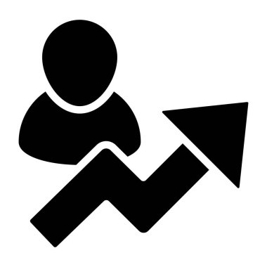 Çalışan büyümesinin mükemmel tasarım simgesi 