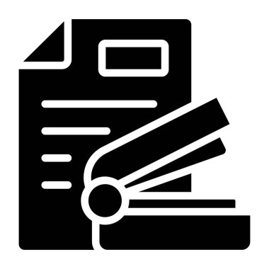 Zımbanın katı tasarım simgesi