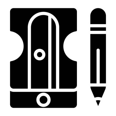 Kalem açacağının yaratıcı tasarım simgesi