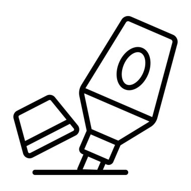 Vurgulayıcının simge tasarımı