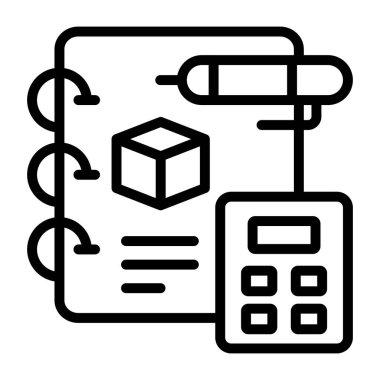 Muhasebenin modern tasarım simgesi