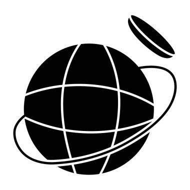 Küresel alışverişin simge tasarımı 