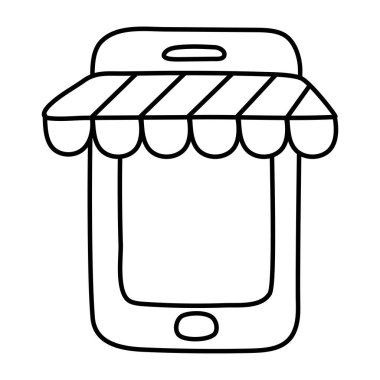 Mobil atölyenin modern tasarım simgesi