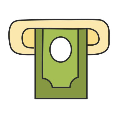 Perfect design icon of money withdrawal