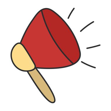 Megafonun modern tasarım simgesi