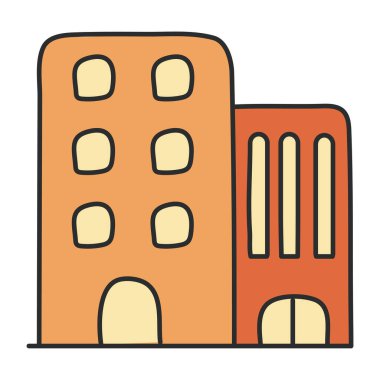 Ofis binasının güzel bir tasarım simgesi