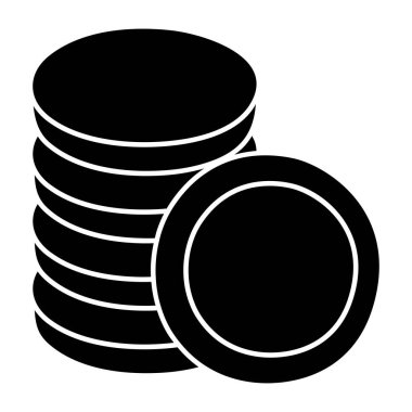 Dolar paralarının düzenlenebilir tasarım simgesi 