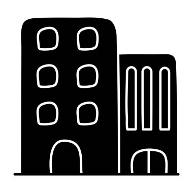 Ofis binasının güzel bir tasarım simgesi