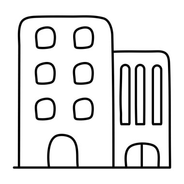 Ofis binasının güzel bir tasarım simgesi