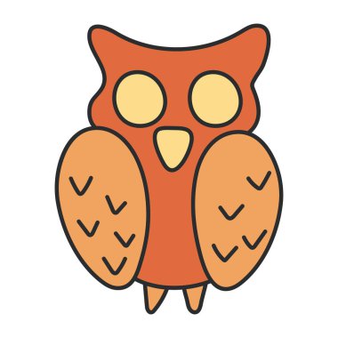 Bilgeliğin düz tasarım simgesi 