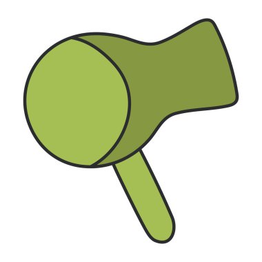 Saç kurutma makinesinin mükemmel tasarım simgesi