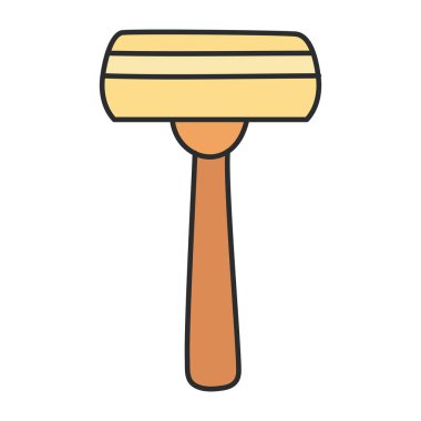 Renkli bir jilet tasarımı simgesi