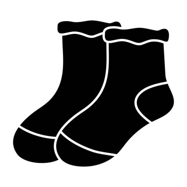 Katı bir çorap dizayn ikonu