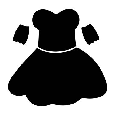 Barbi elbisesinin sağlam bir tasarım simgesi.