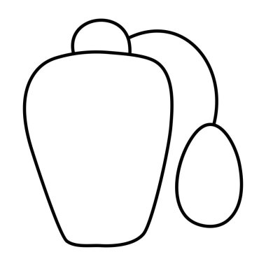 Parfümün güzel bir tasarım simgesi