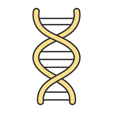 DNa icon in flat design