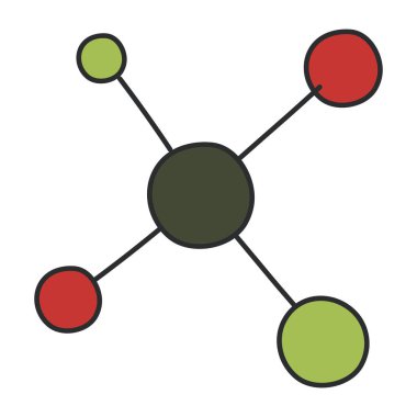 Topolojinin modern tasarım simgesi 