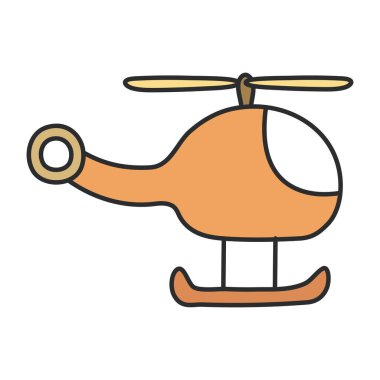 Hava ambulansının mükemmel tasarım simgesi