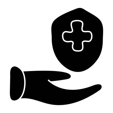 Tıbbi sigortanın sağlam bir tasarım simgesi
