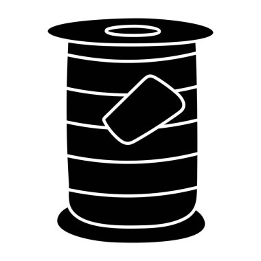 İp makarasının eşsiz bir tasarım simgesi