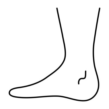 Ayağın mükemmel tasarım simgesi