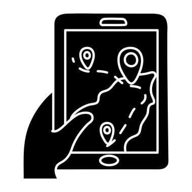 Mobil haritanın en iyi tasarım simgesi 