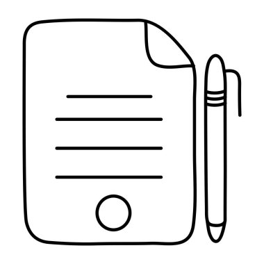 Lojistik sözleşmenin simge tasarımı 