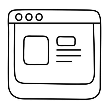 Çevrimiçi paketin bir simge tasarımı