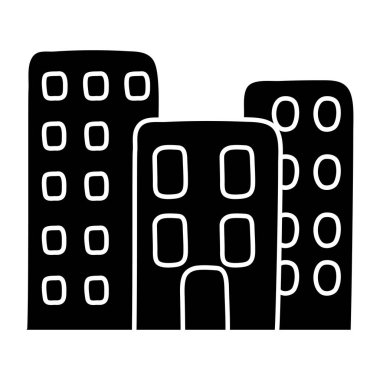 Ticari yapının modern tasarım simgesi