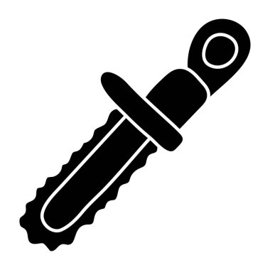 Elektrikli testere için düzenlenebilir tasarım simgesi