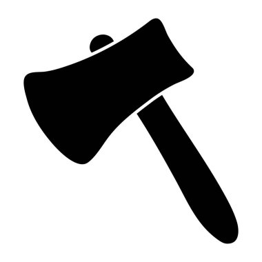 Katı bir balta tasarım simgesi
