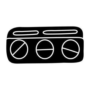 Seviye aracının katı tasarım simgesi