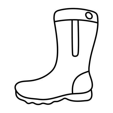 Uzun ayakkabılı premimium indirme simgesi