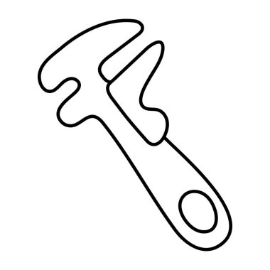 Vernier caliper 'ın bir simge tasarımı 