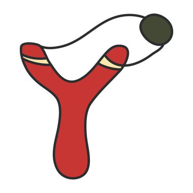 Sapanın renkli tasarım simgesi