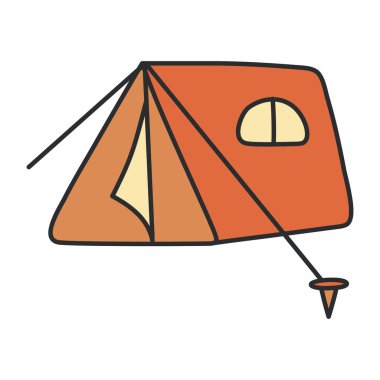 Çadırın güzel bir tasarım simgesi