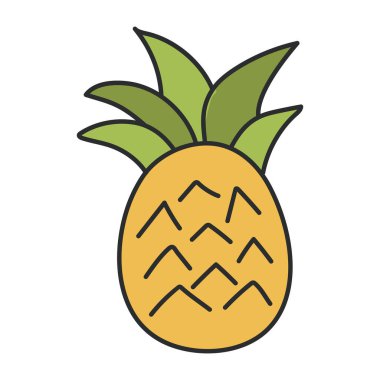 Ananasın simge tasarımı