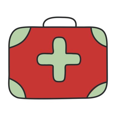 İlk yardım çantasının en iyi tasarım simgesi