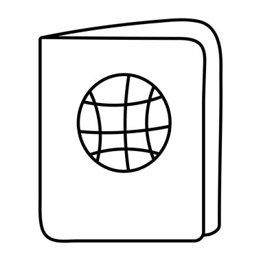 Pasaportun modern tasarım simgesi
