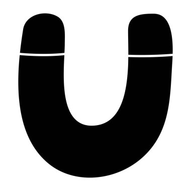 Mıknatısın modern tasarım simgesi