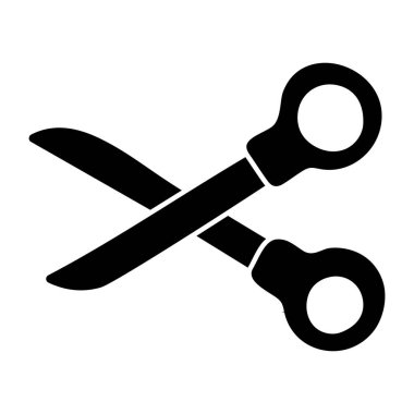 Makasların modaya uygun vektör tasarımı