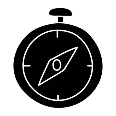 Pusula için sağlam bir tasarım simgesi