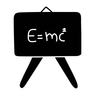 Matematik sınıfının sağlam bir tasarım simgesi