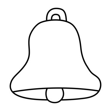 Çanın renkli tasarım simgesi