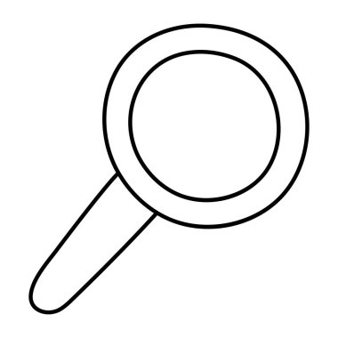 Büyüteçin mükemmel tasarım simgesi