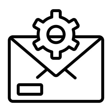 E- posta desteğinin bir simge tasarımı